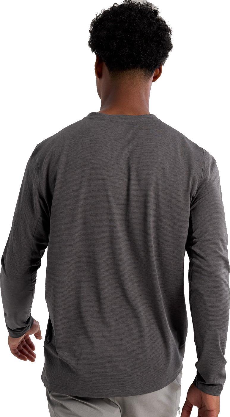 Cormac Crew LS - Mens - black heather 1