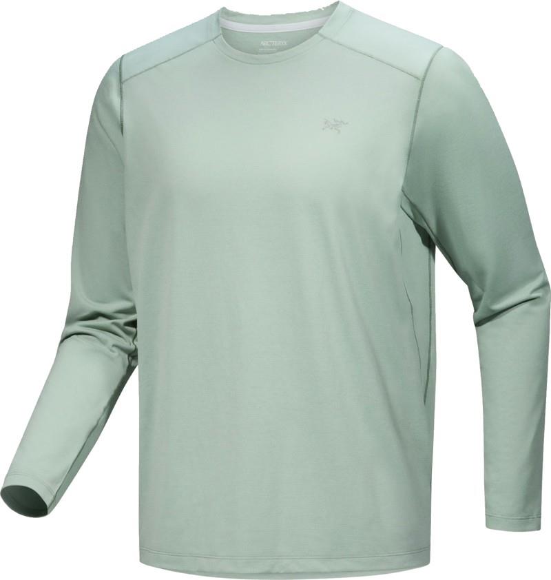 Cormac Crew LS - Mens - stone green heather 1