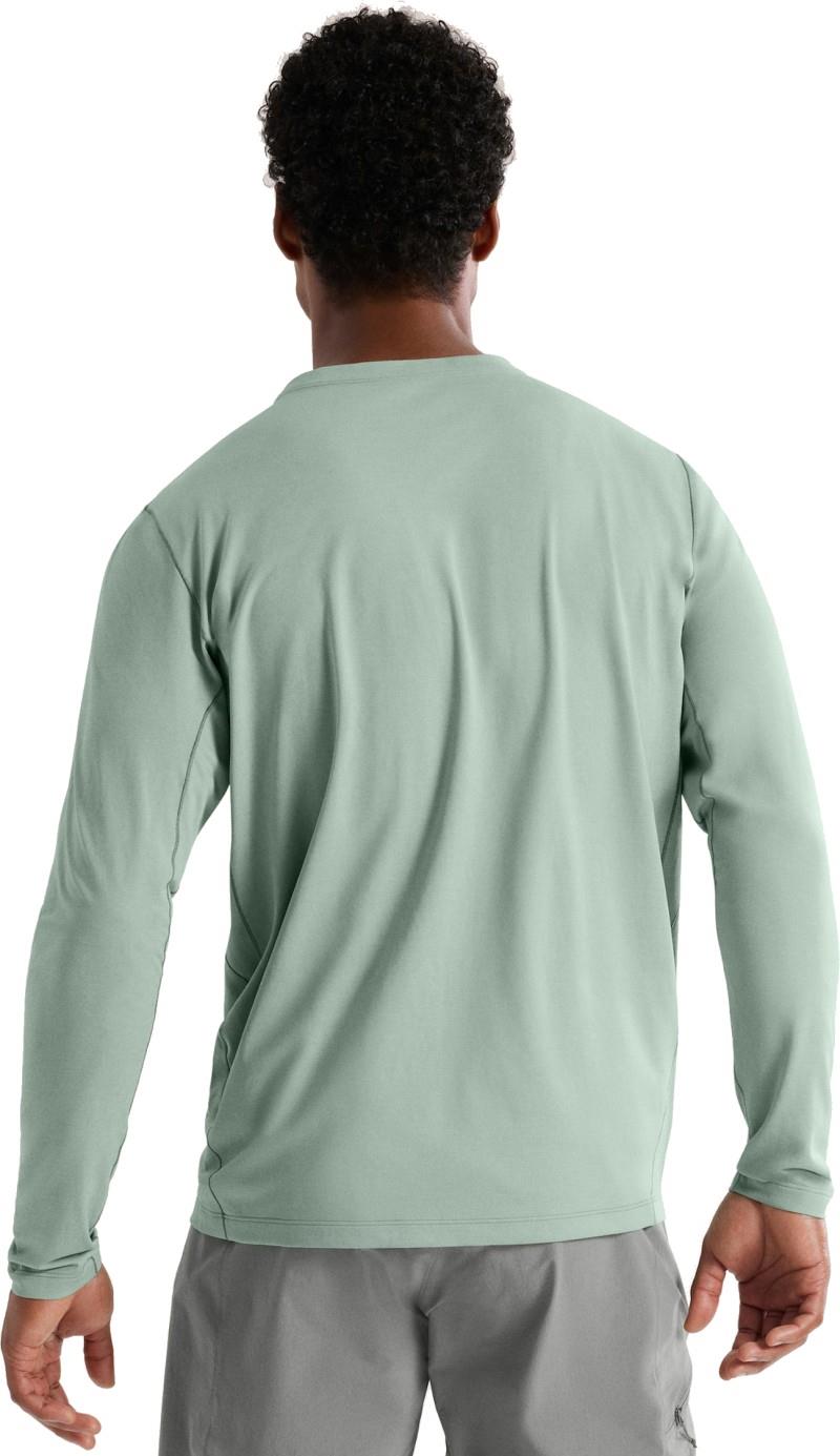 Cormac Crew LS - Mens - stone green heather 1