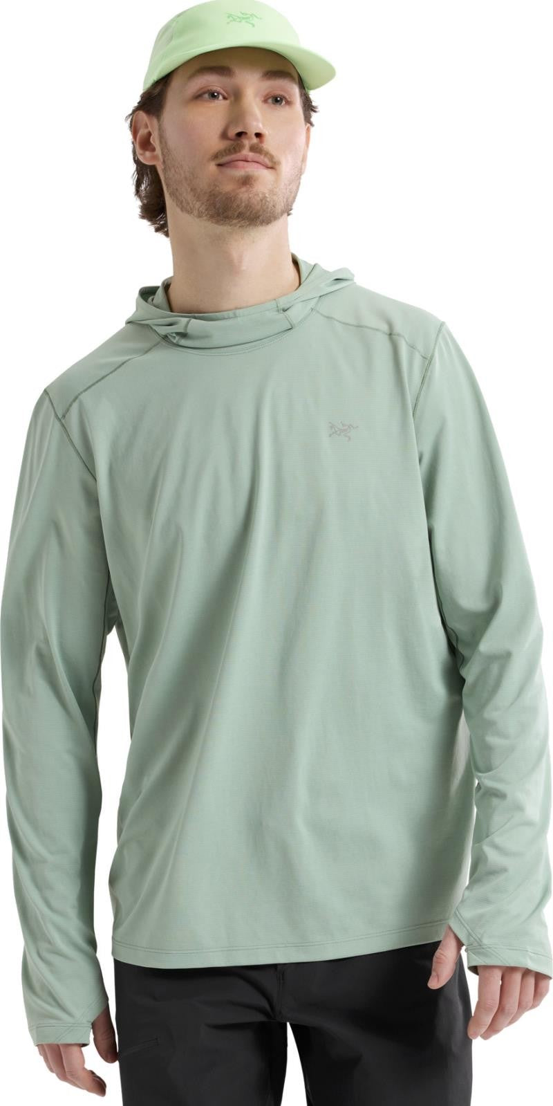 Cormac Hoody - Mens - stone green heather 1