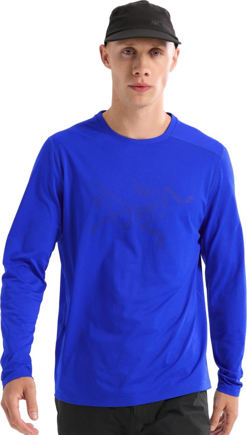Cormac Logo LS - Mens - vitality heather / black sapphire 1