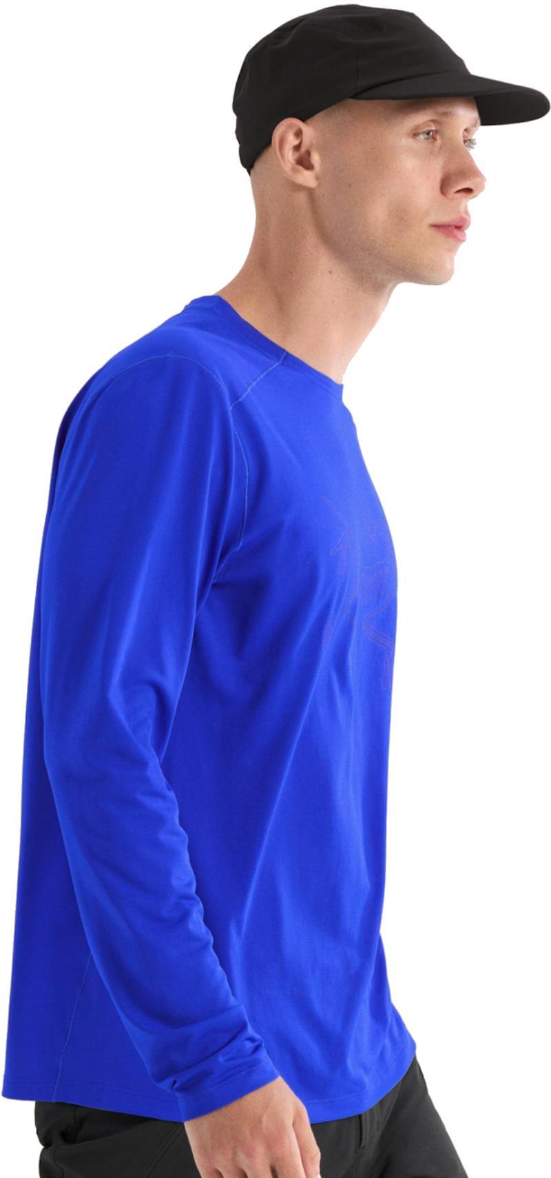 Cormac Logo LS - Mens - vitality heather / black sapphire 1