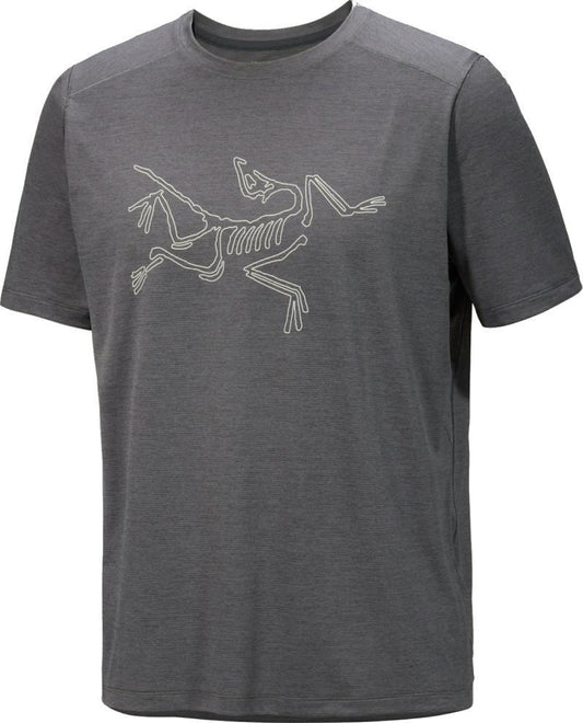 Cormac Logo SS - Mens - black heather 1