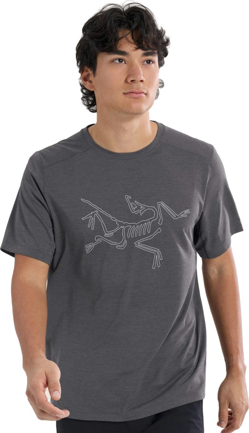 Cormac Logo SS - Mens - black heather 1