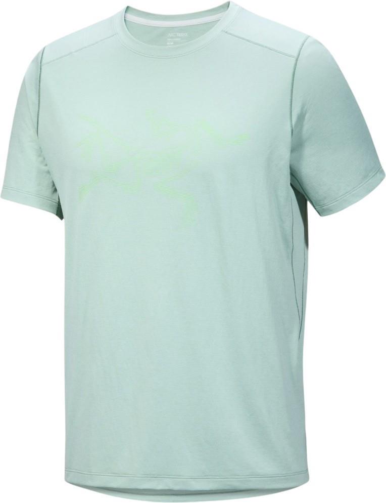 Cormac Logo SS - Mens - stone green heather 1