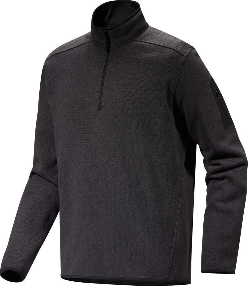 Covert 1/2 Zip - Mens - Black Heather II 1