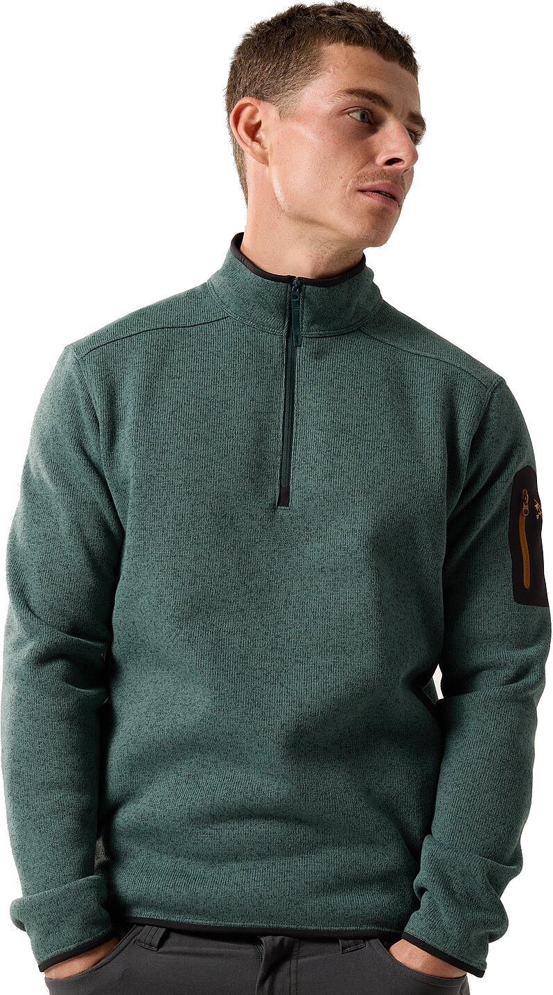 Covert 1/2 Zip - Mens - Boxcar Heather 2