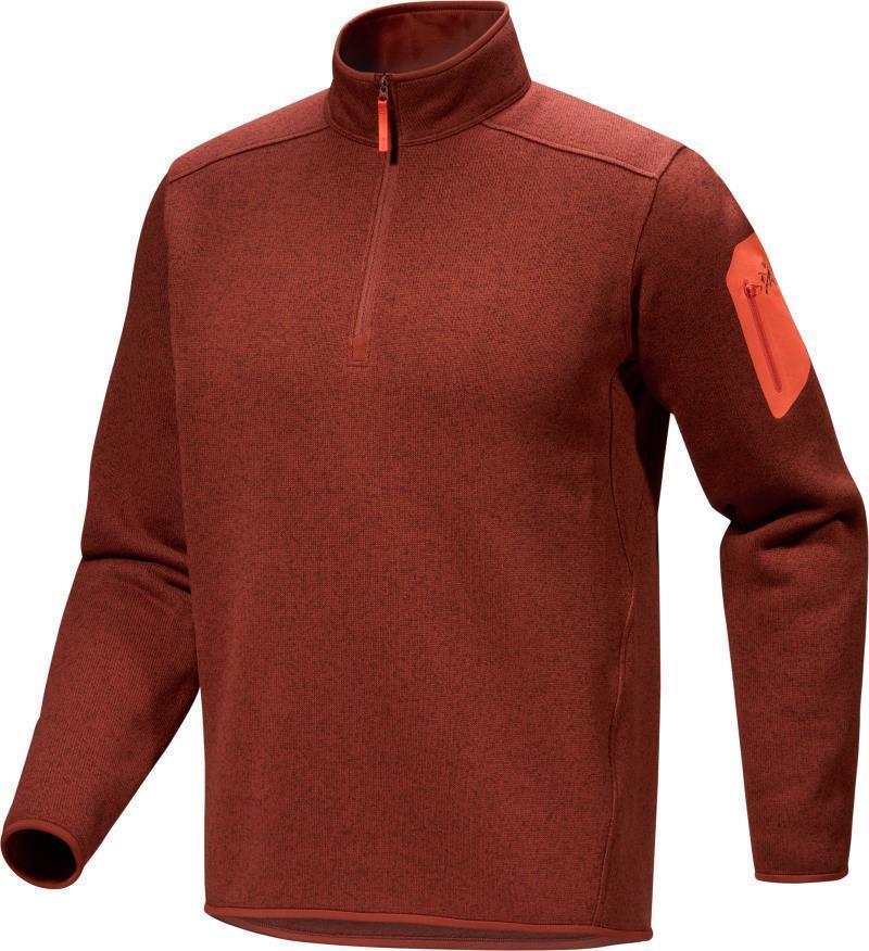 Covert 1/2 Zip - Mens - sequoia heather / solaris 1