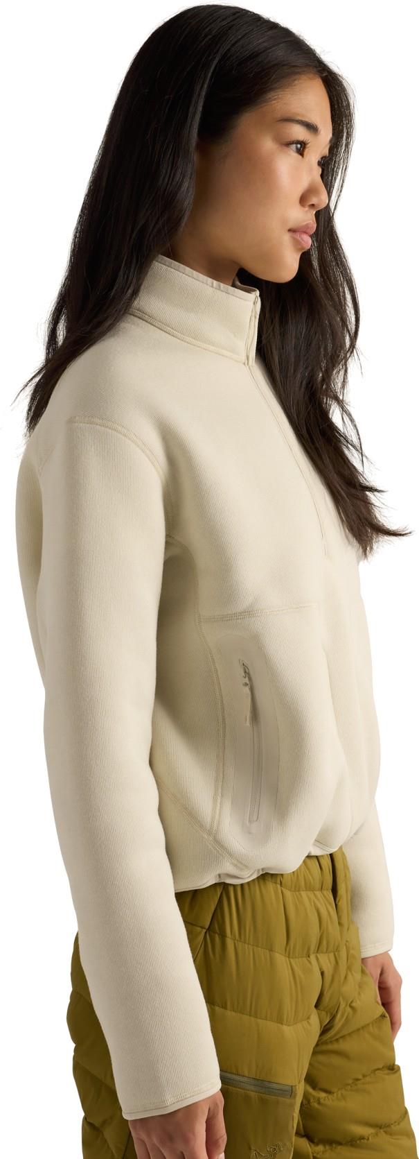 Covert 1/2 Zip - Womens - arc silk heather / salt 1