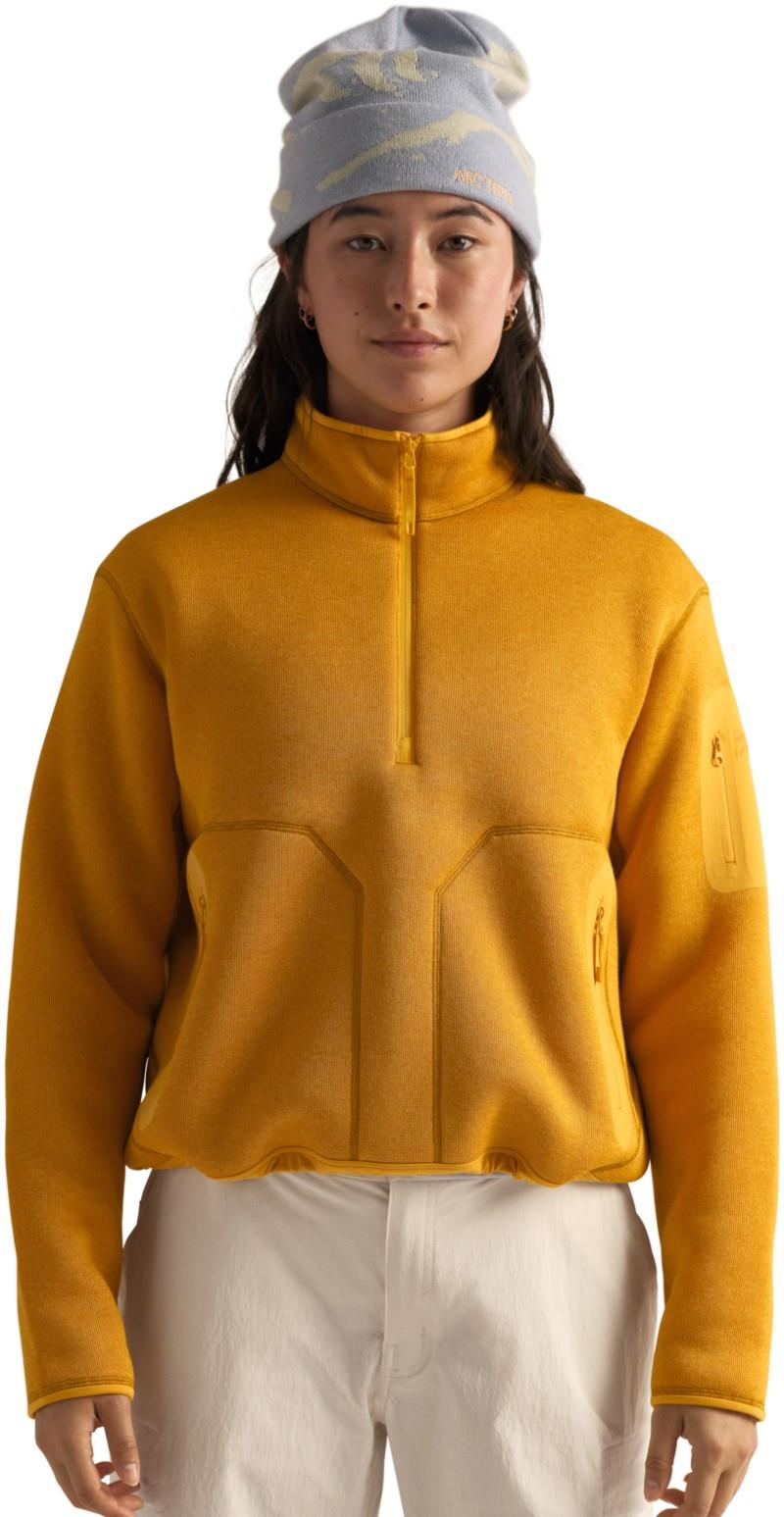 Covert 1/2 Zip - Womens - larch heather 1