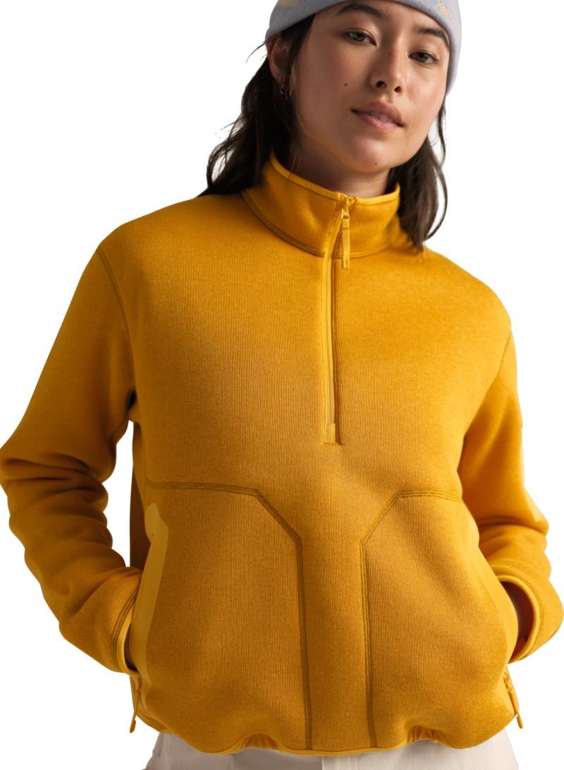 Covert 1/2 Zip - Womens - larch heather 1