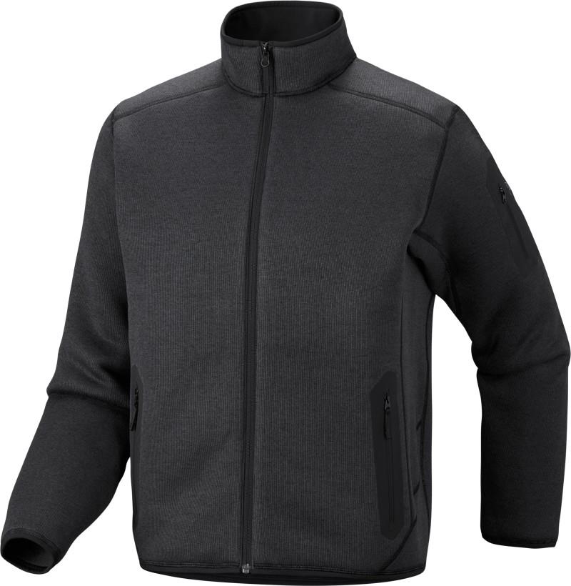 Covert Cardigan - Mens - black heather 1