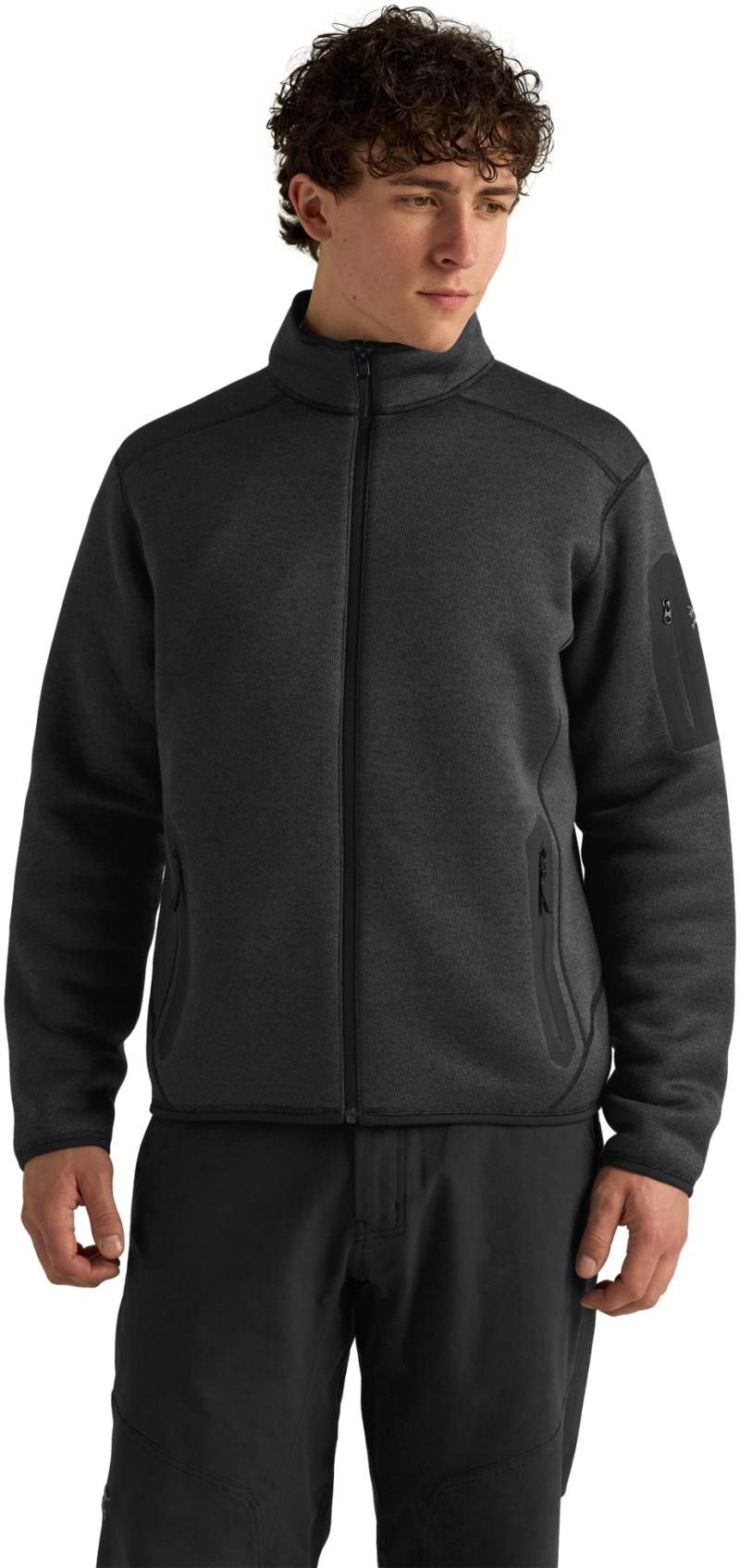 Covert Cardigan - Mens - black heather 1