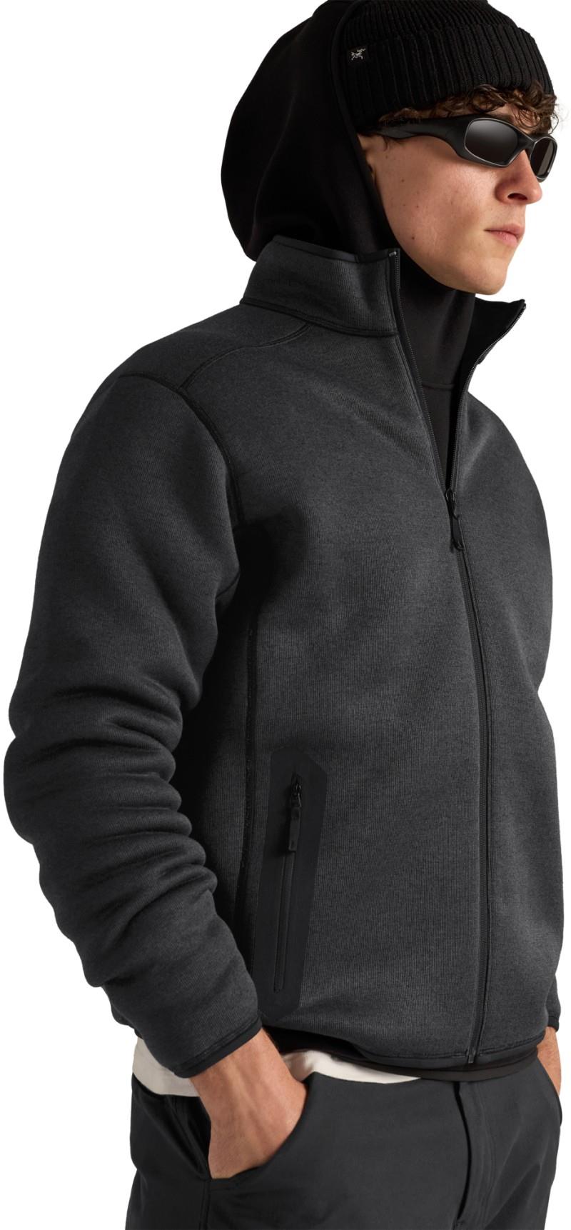 Covert Cardigan - Mens - black heather 1