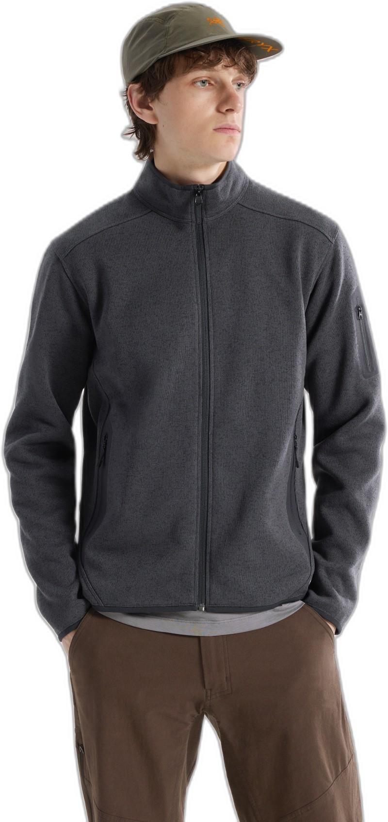 Covert Cardigan - Mens - black heather ii 1