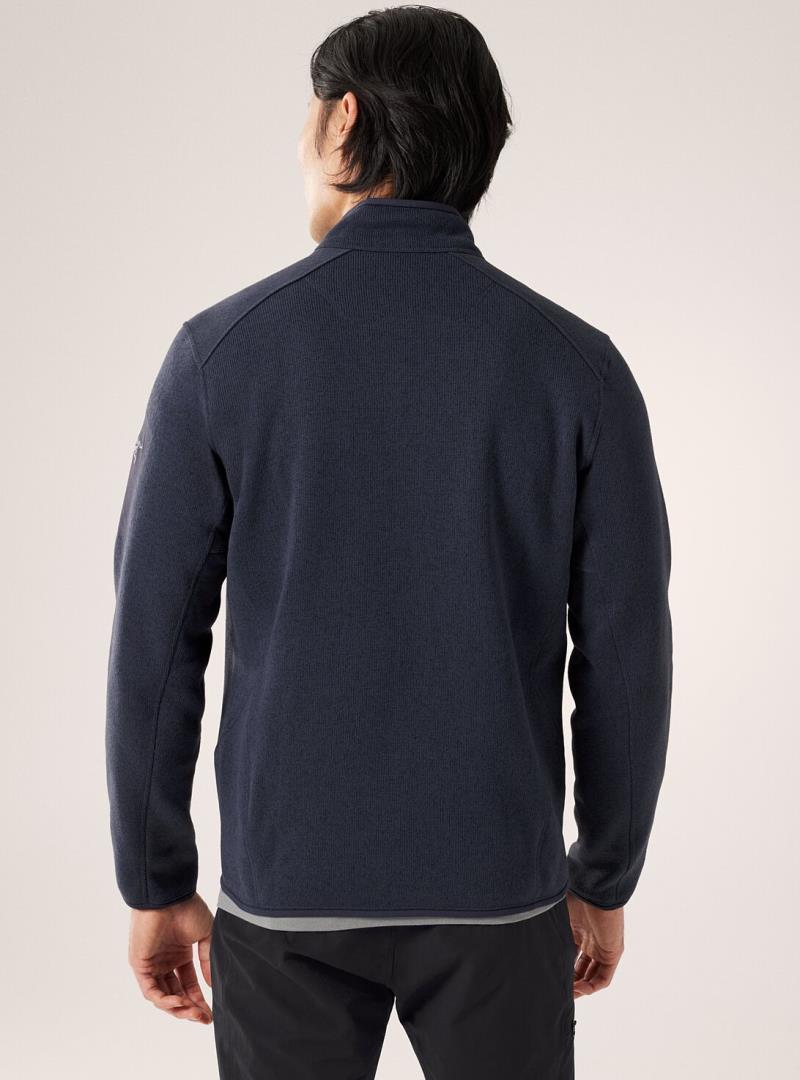Covert Cardigan - Mens - black sapphire heather 1
