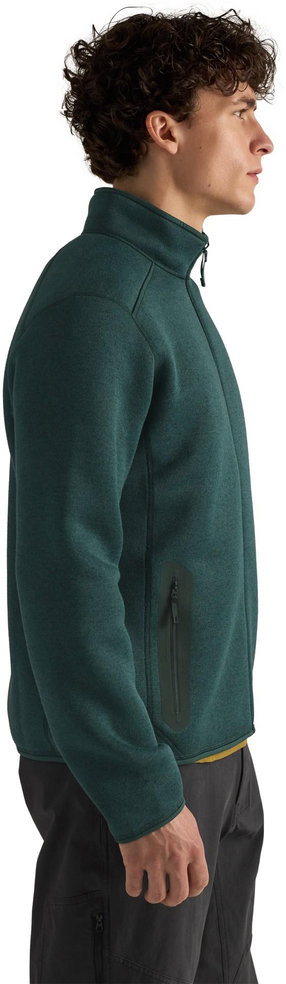 Covert Cardigan - Mens - dark jade heather 1