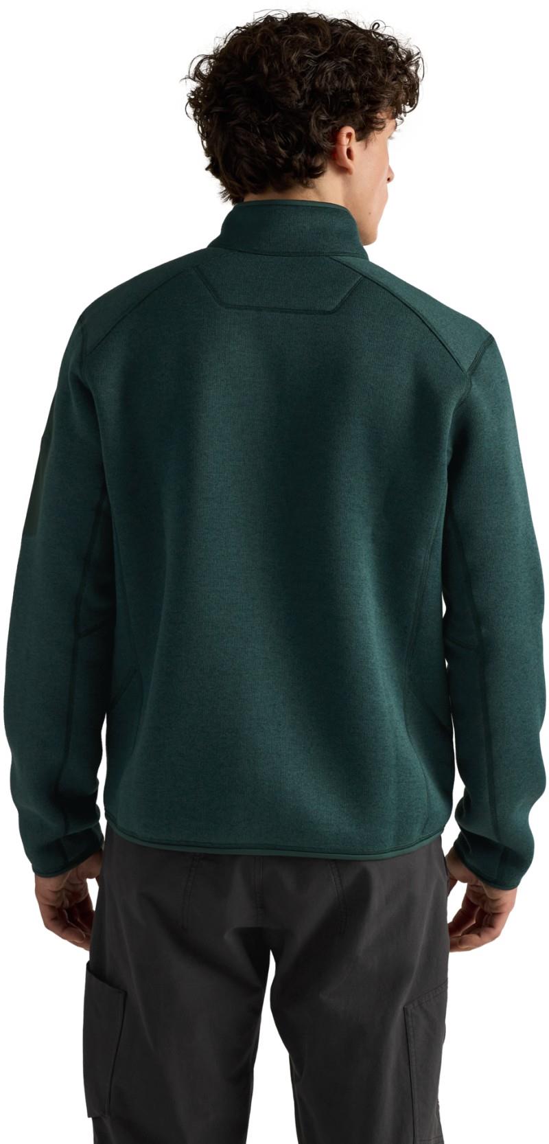 Covert Cardigan - Mens - dark jade heather 1