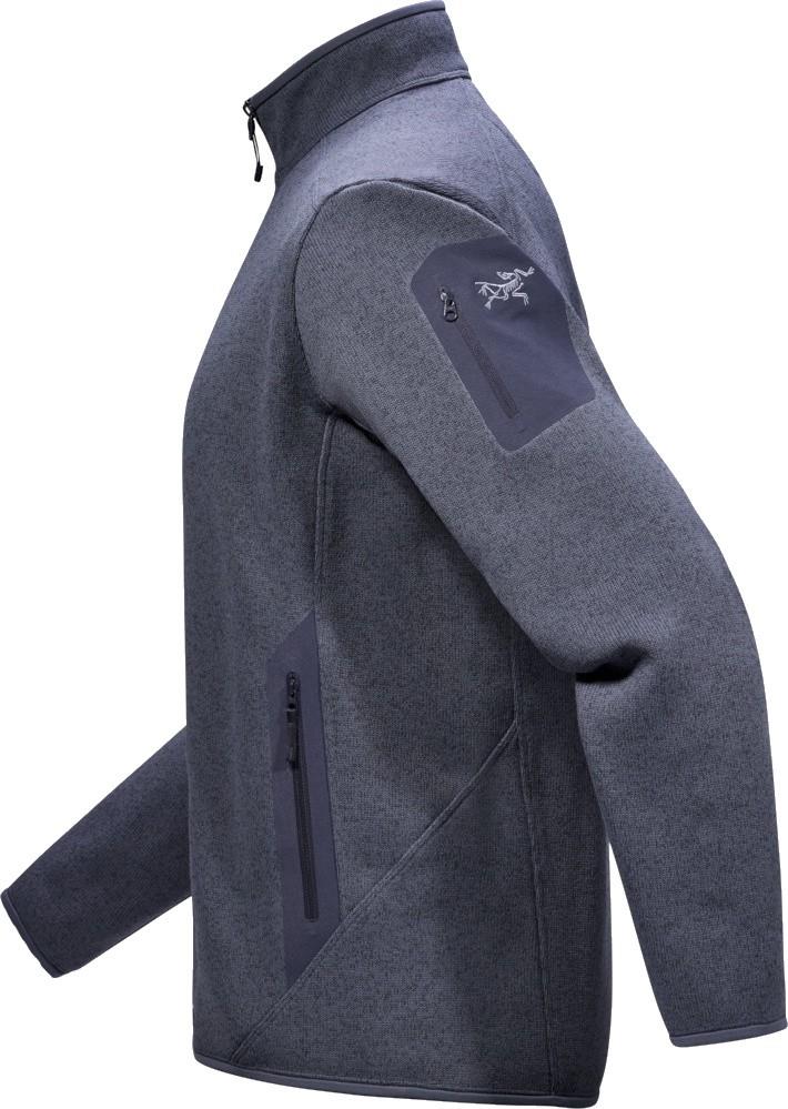 Covert Cardigan - Mens - dark stratus heather / black sapphire 1