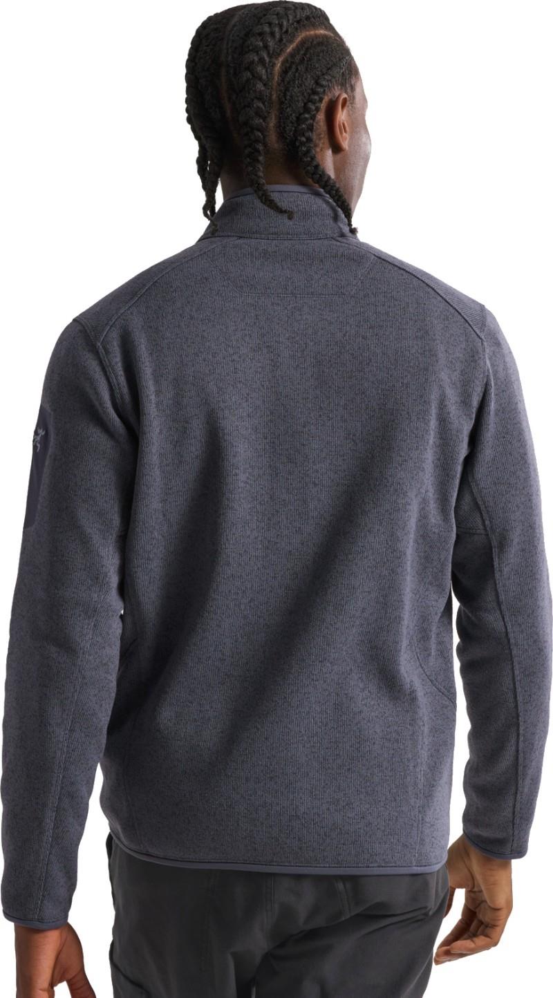 Covert Cardigan - Mens - dark stratus heather / black sapphire 1