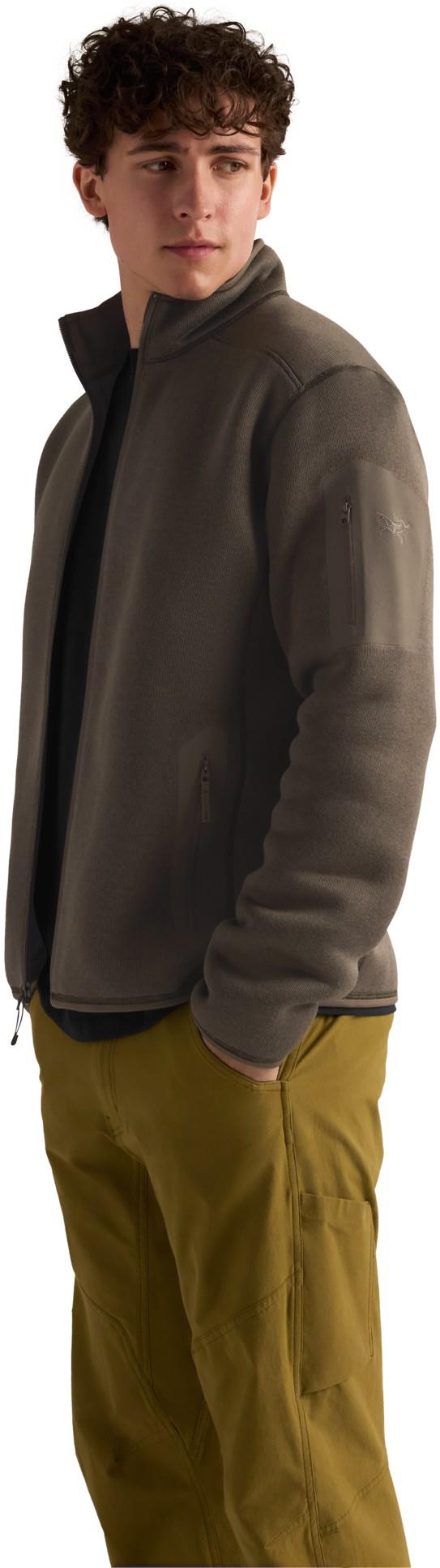 Covert Cardigan - Mens - mongoose heather 1