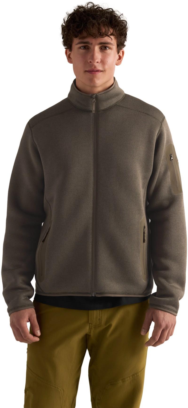 Covert Cardigan - Mens - mongoose heather 1
