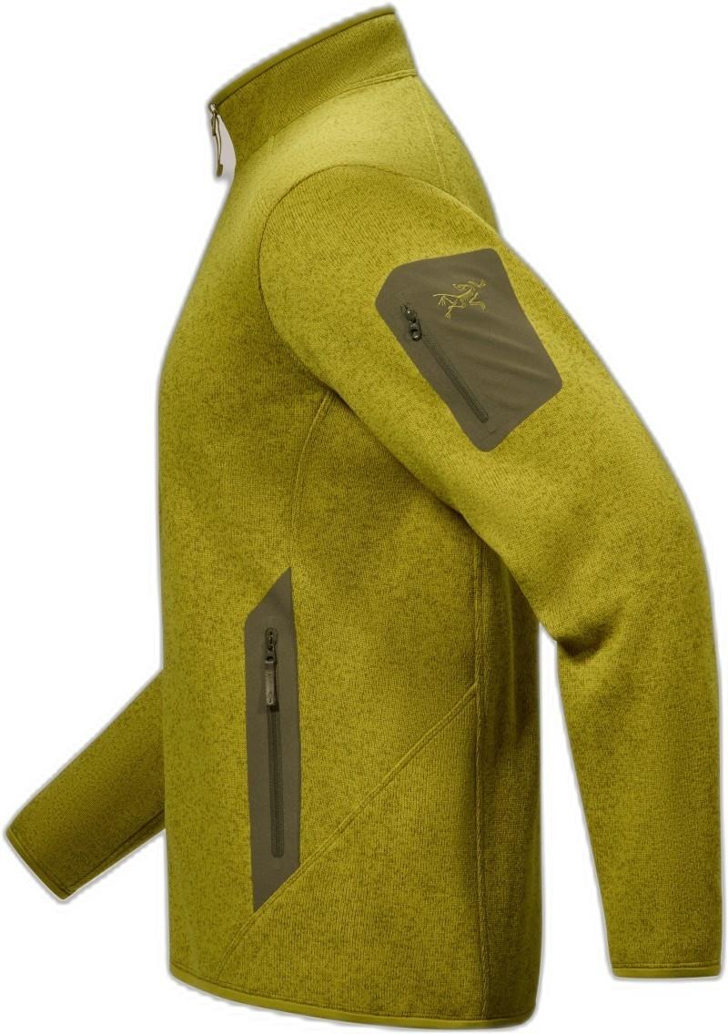 Covert Cardigan - Mens - olive moss heather 1