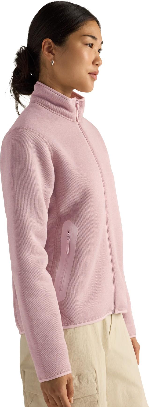 Covert Cardigan - Womens - alpine rose heather 1