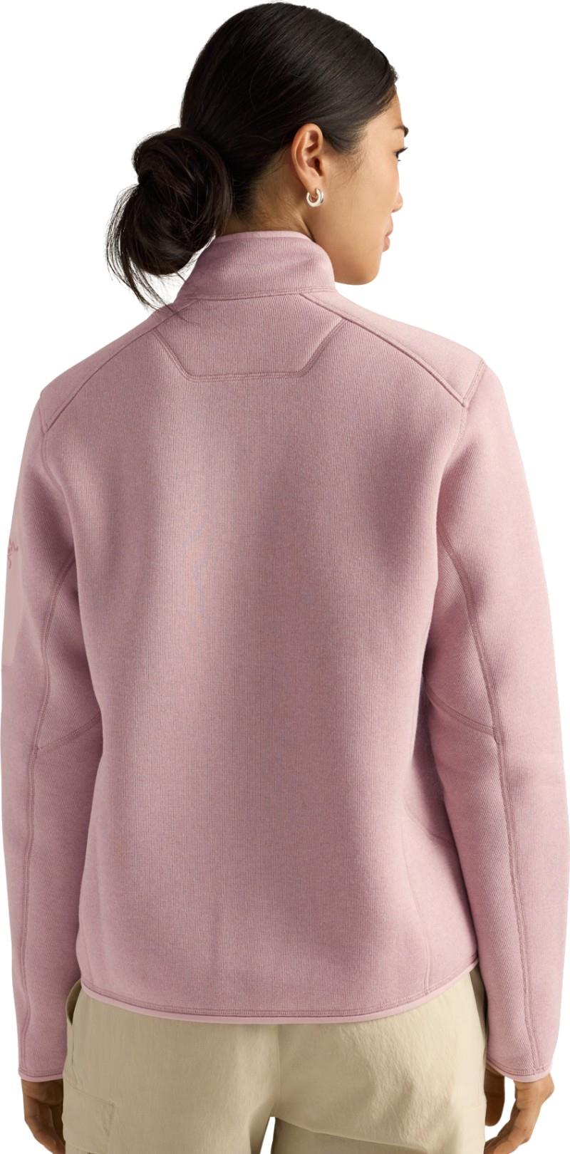 Covert Cardigan - Womens - alpine rose heather 1