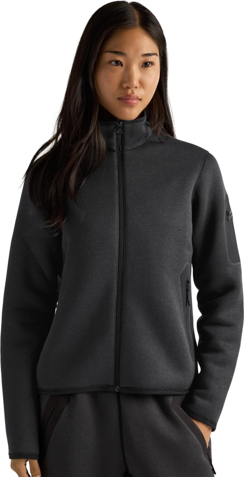 Covert Cardigan - Womens - black heather 1
