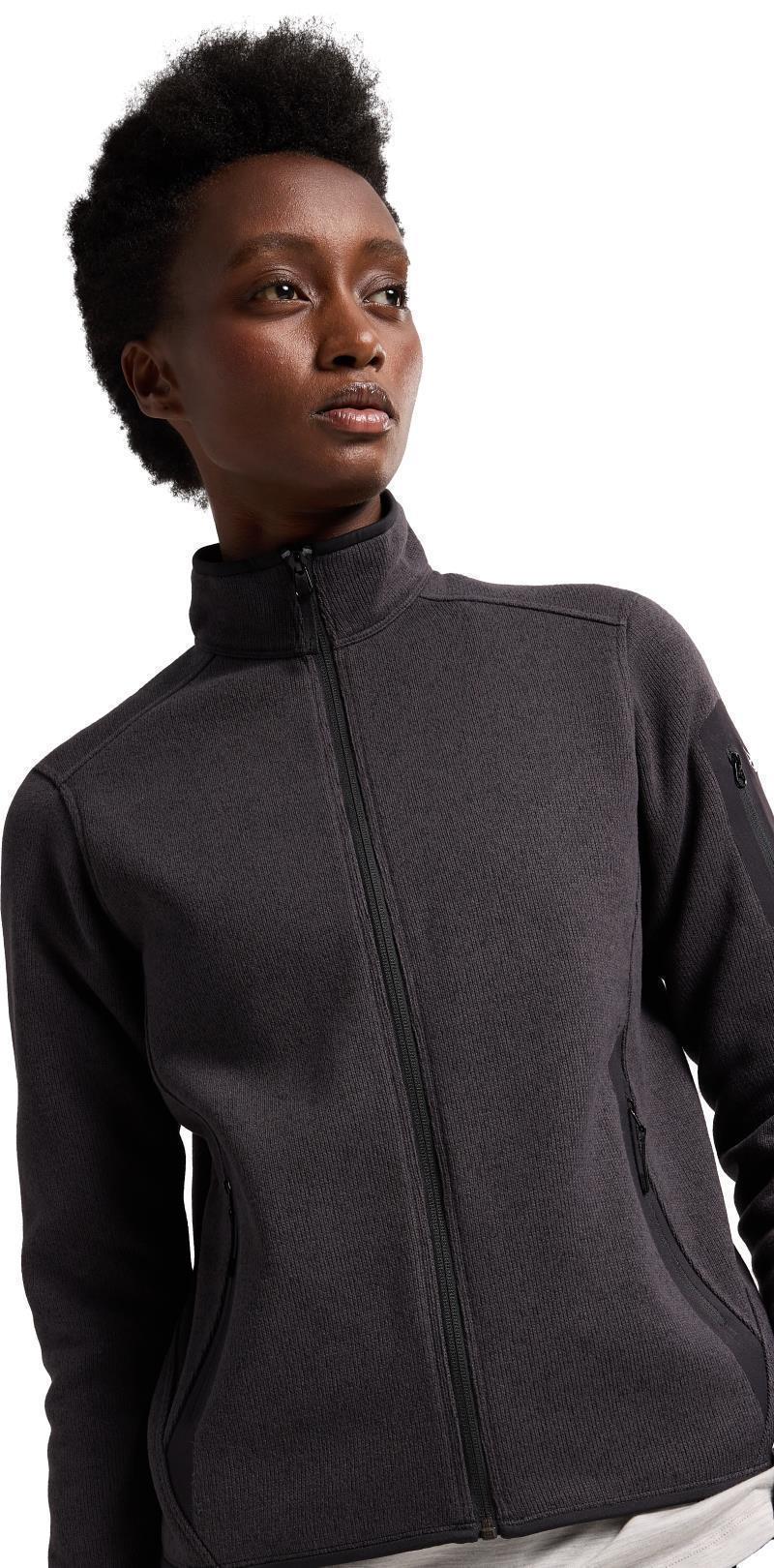 Covert Cardigan - Womens - black heather ii 1