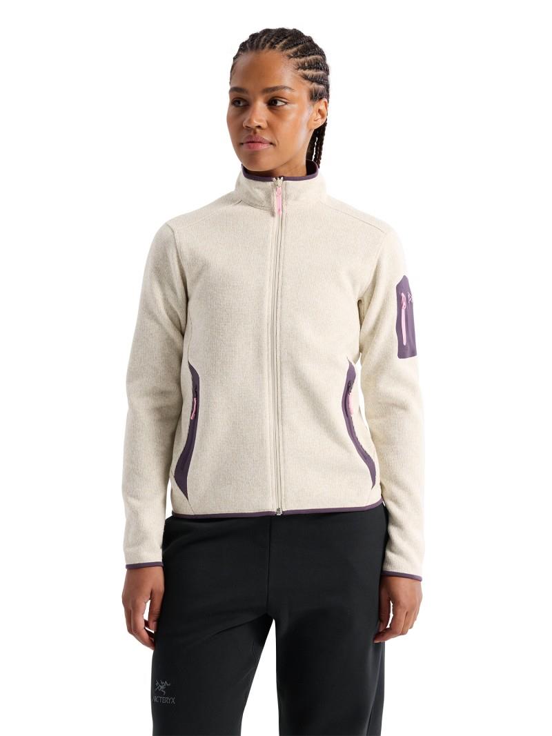 Covert Cardigan - Womens - cosmic bloom heather 1