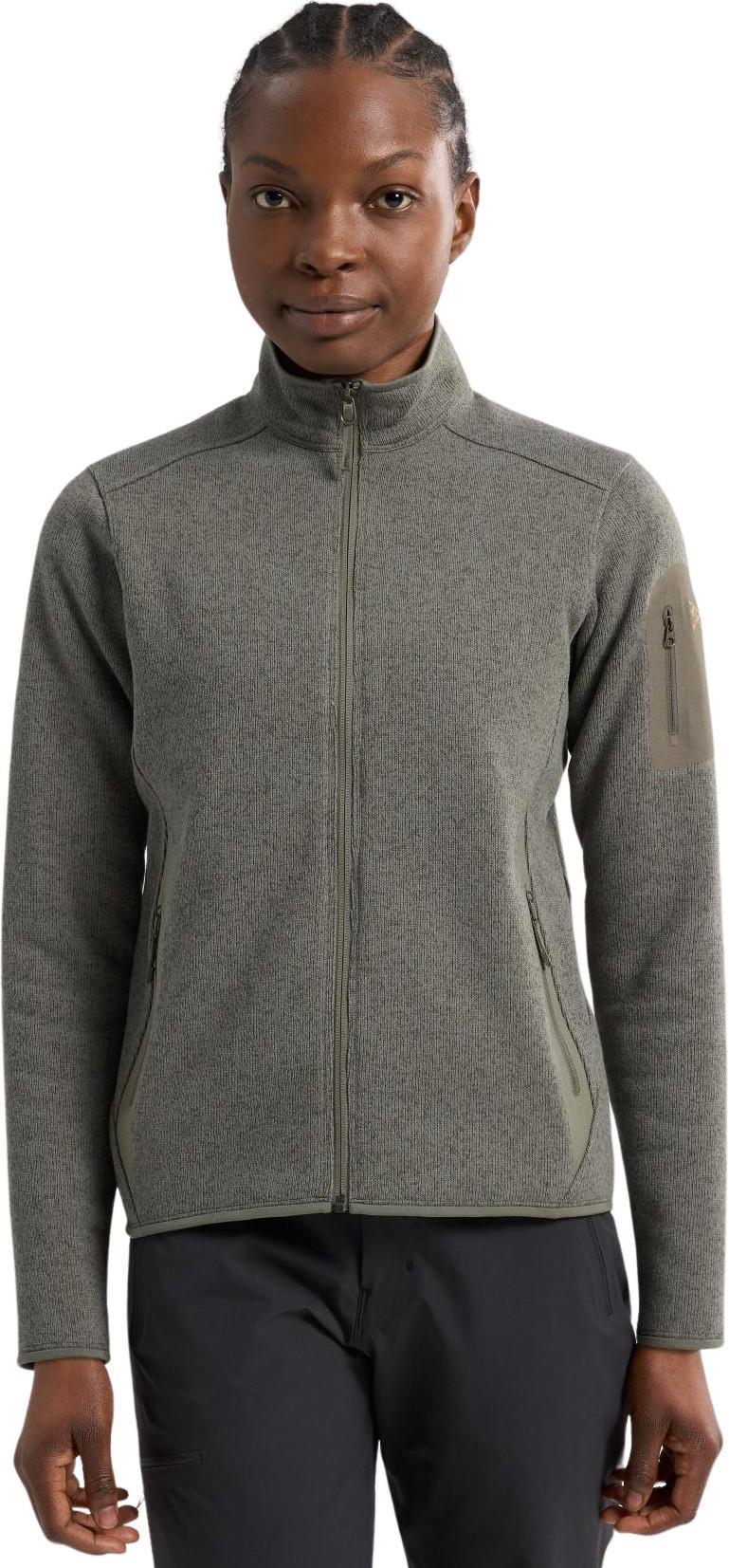 Covert Cardigan - Womens - forage heather ii 1