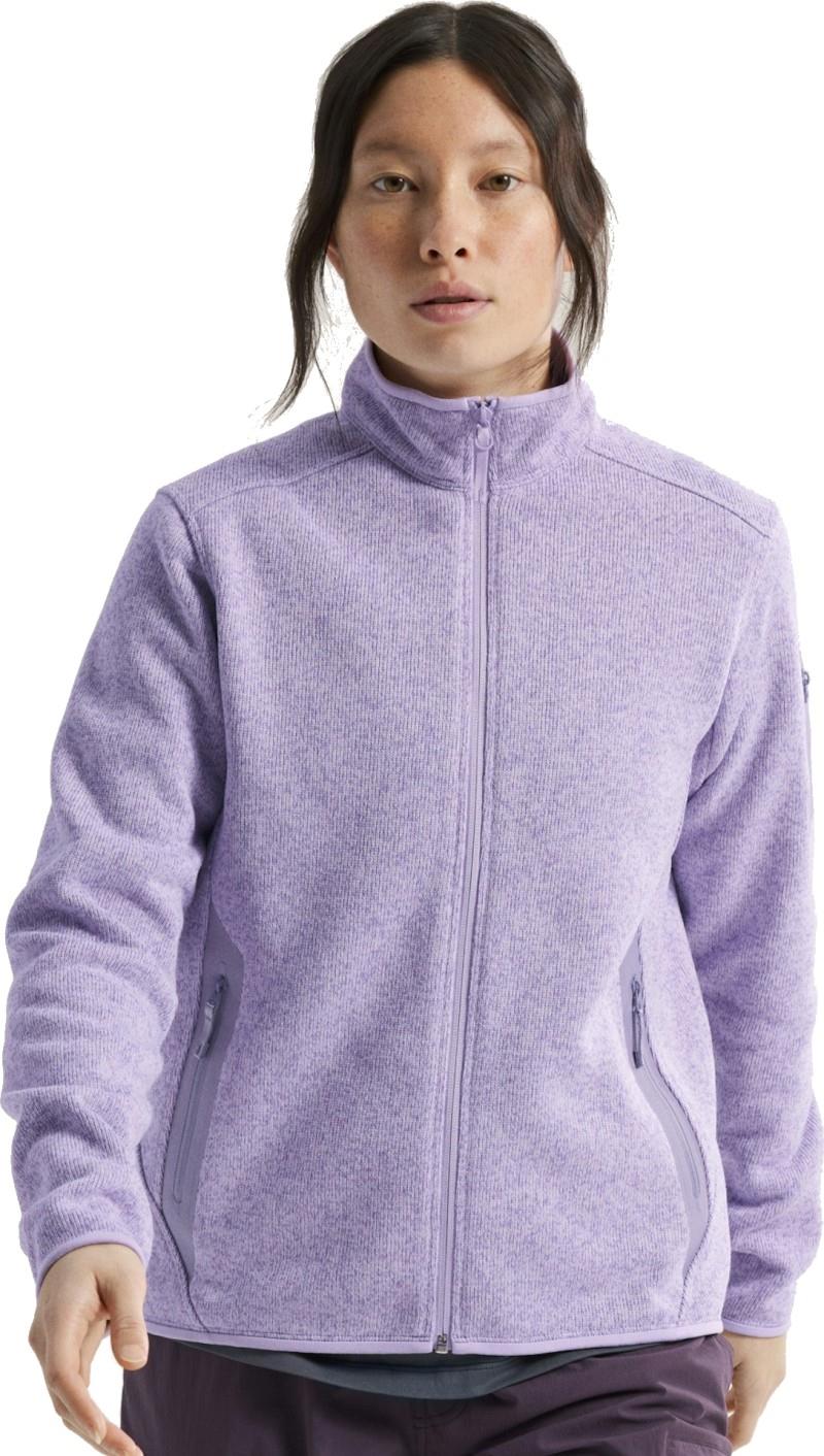 Covert Cardigan - Womens - mallow heather 1