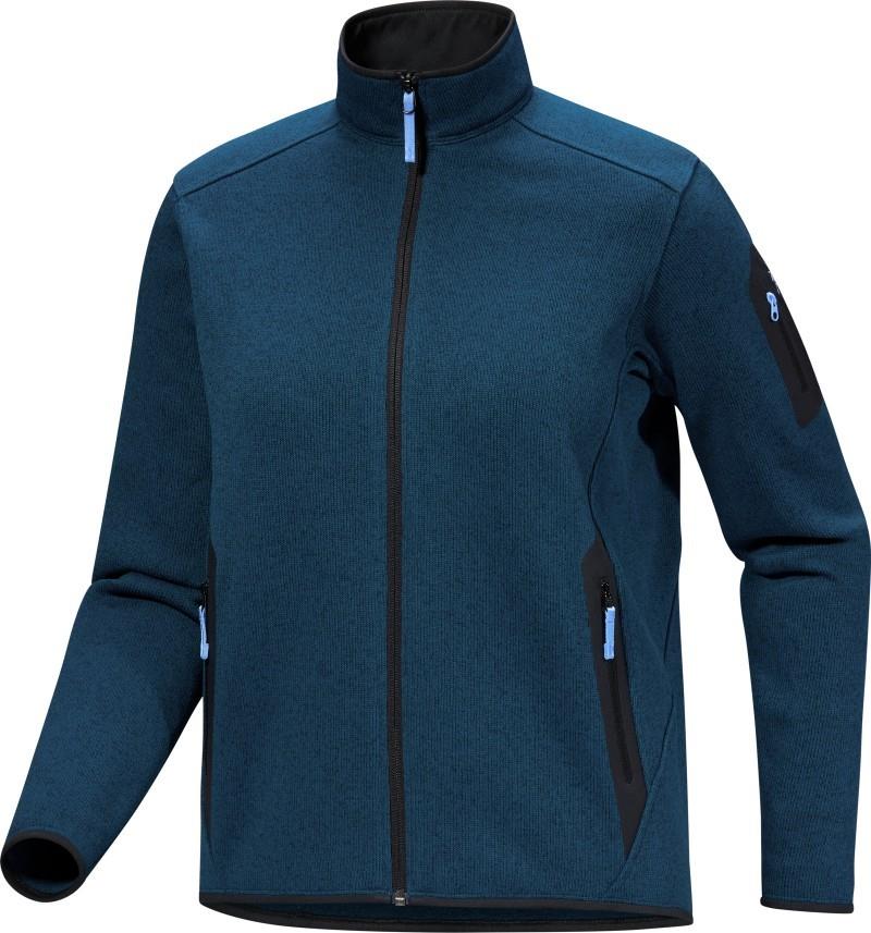 Covert Cardigan - Womens - midnight frost heather 1