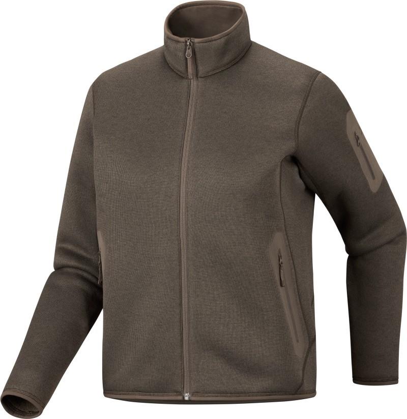 Covert Cardigan - Womens - mongoose heather 1