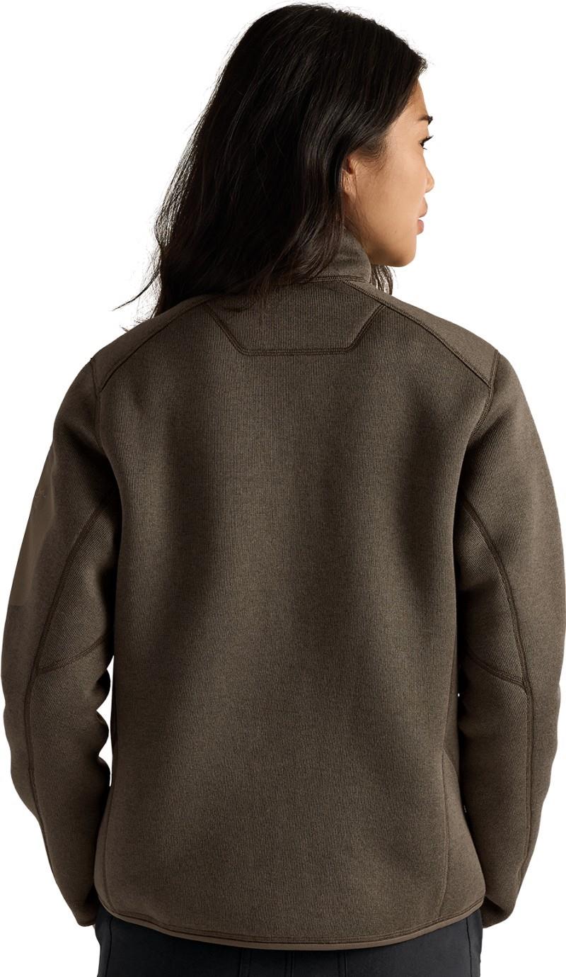 Covert Cardigan - Womens - mongoose heather 1