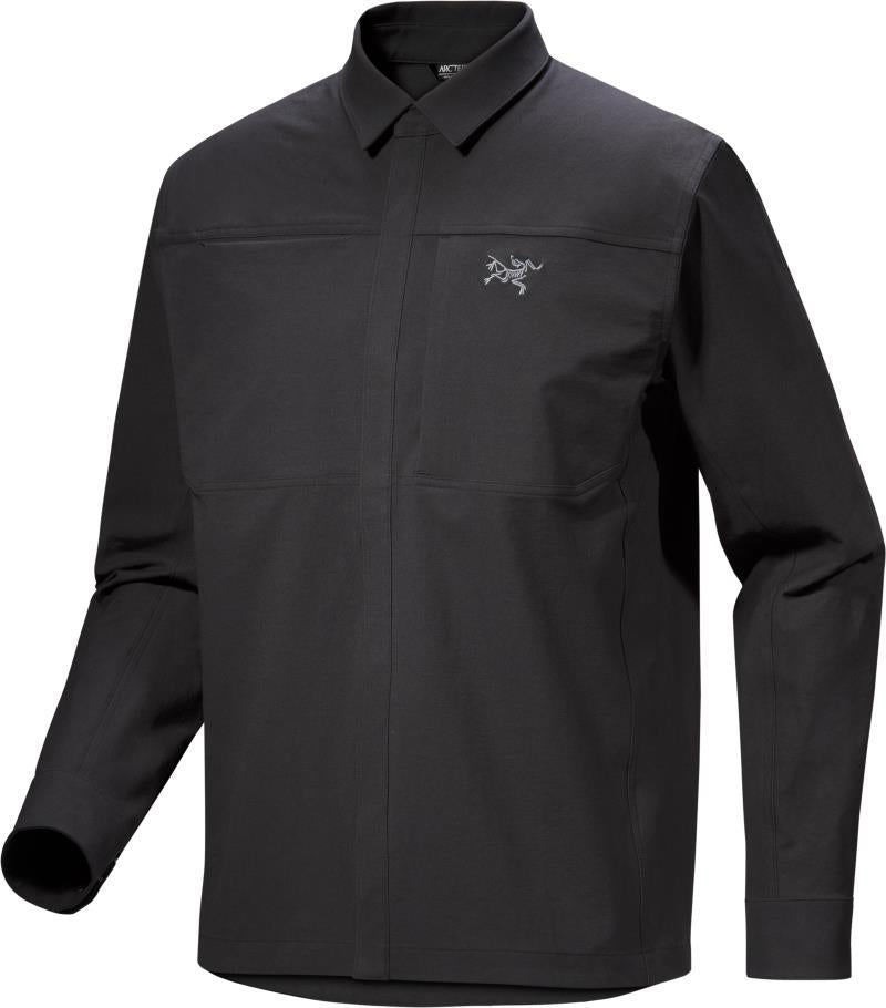 Cronin Cotton Overshirt - Mens - Black 1