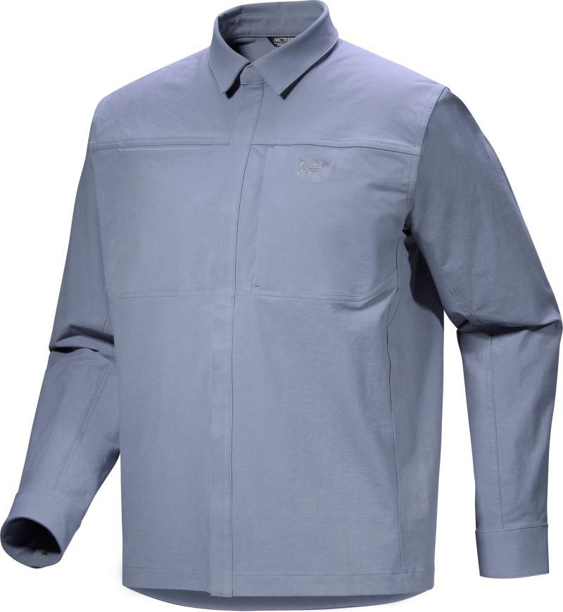 Cronin Cotton Overshirt - Mens - Stratus 1