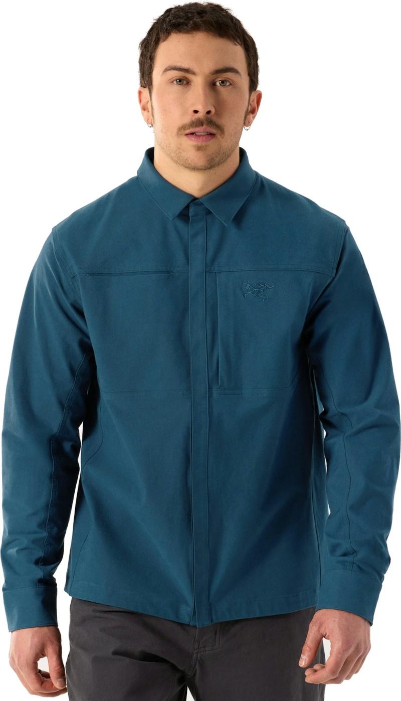 Cronin Cotton Overshirt - Mens - nightscape 1