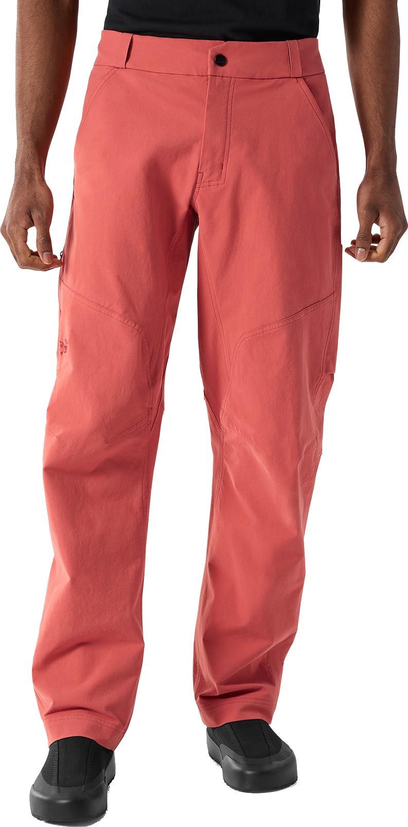 Cronin Cotton Pants, Reg - Mens - stone red 1