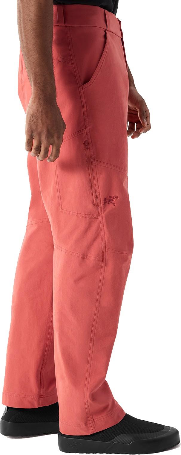 Cronin Cotton Pants, Short - Mens - stone red 1