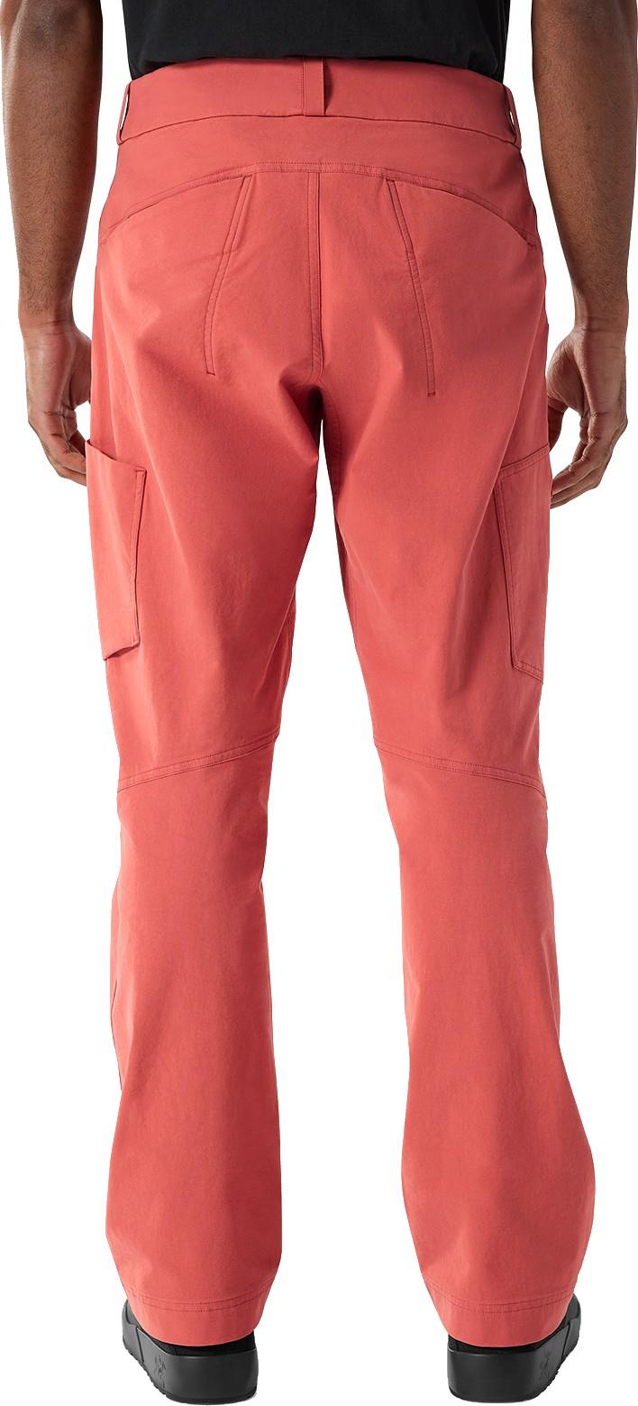 Cronin Cotton Pants, Short - Mens - stone red 1