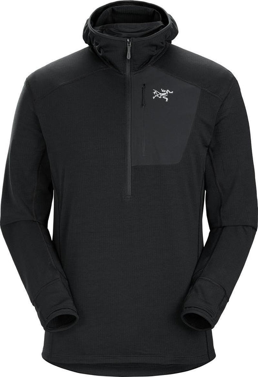 Delta 1/2 Zip Hoody - Mens - Black 1