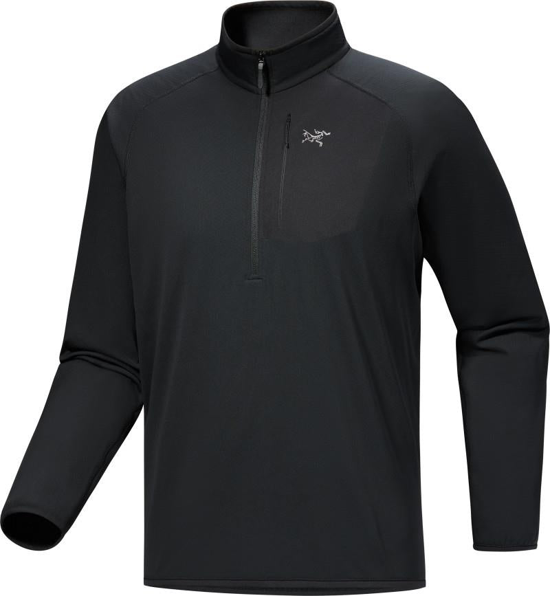 Delta 1/2 Zip - Mens - black 1