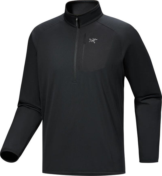 Delta 1/2 Zip - Mens - black 1