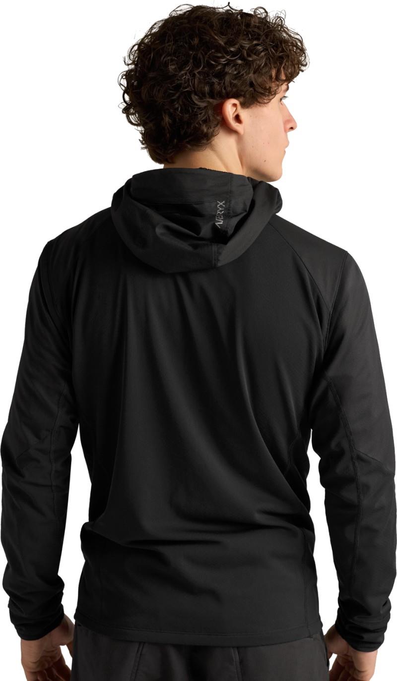 Delta Hybrid Hoody - Mens - black 1