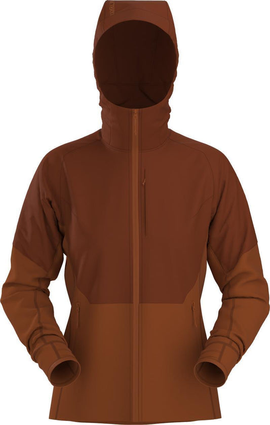 Delta Hybrid Hoody - Womens - Fika 1