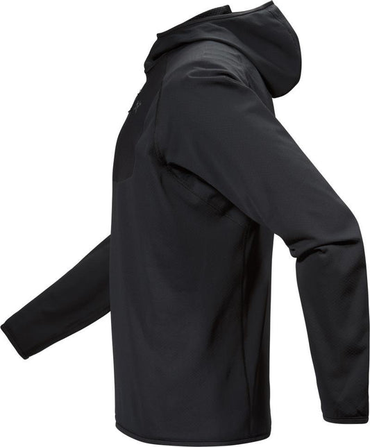 Delta Pullover Hoody - Mens - Black 1