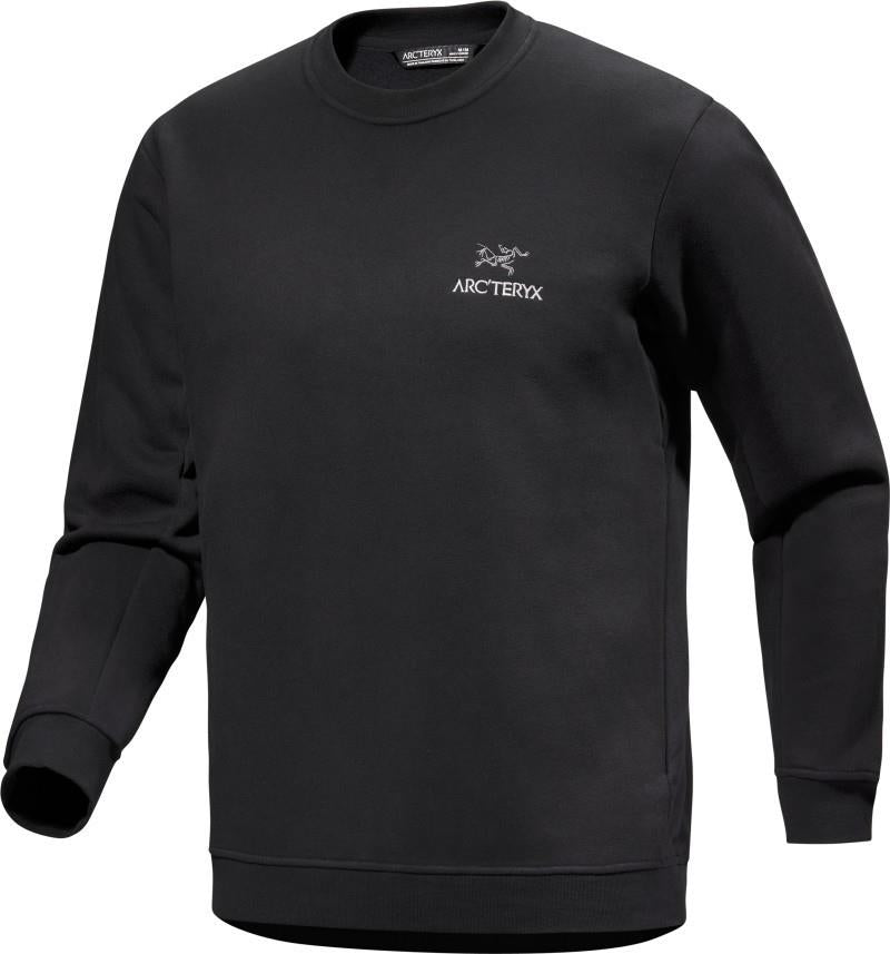 Emblem Fleece Crew - Mens - black 1